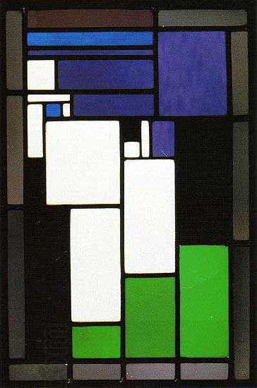 Theo van Doesburg Stained-glass Composition Female Head. China oil painting art